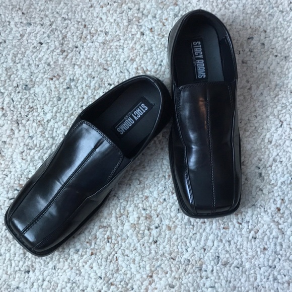 Boys black dress shoes - Picture 7 of 8
